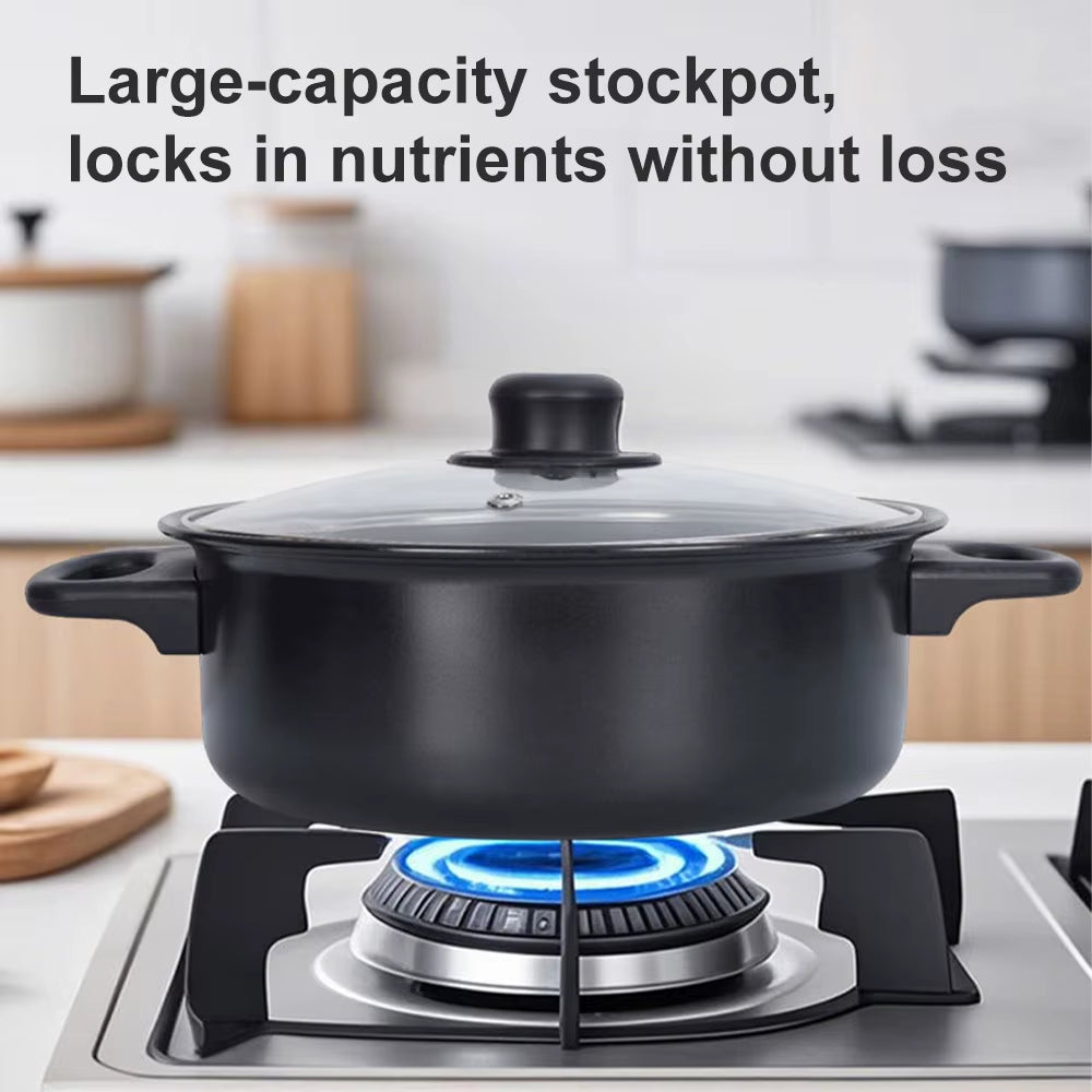 13Pcs Cookware Set Non-Stick Steel Pot Small Saucepan Skillet Cooking Melting Pan Cauldron Induction Cooker Pans for Gas Stove