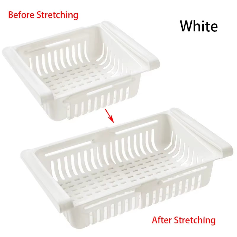 Stylish Kitchen Hanging Organizer - Versatile Refrigerator Egg & Fruit Storage Box for Efficient Food Organization