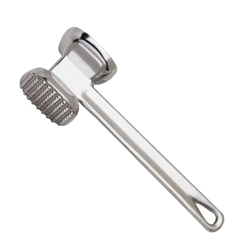 Revolutionize Your Cooking with the Heavy Duty Aluminum Alloy Meat Tenderizer Hammer - 19Cm Double-Sided Kitchen Tool for Perfectly Tender Meat