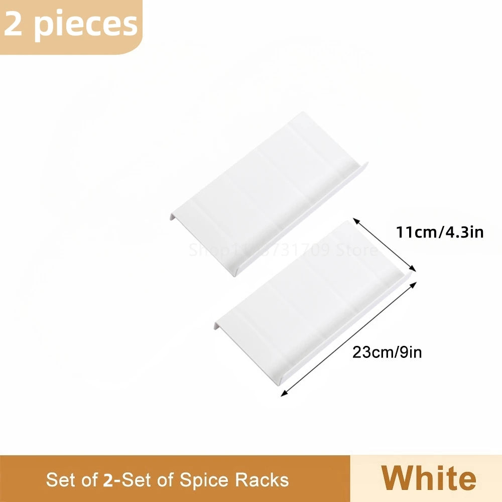 Transform Your Kitchen with the 4-Layer Adjustable Spice Drawer Organizer - Perfect for Spice Jars and Seasoning Bottles!