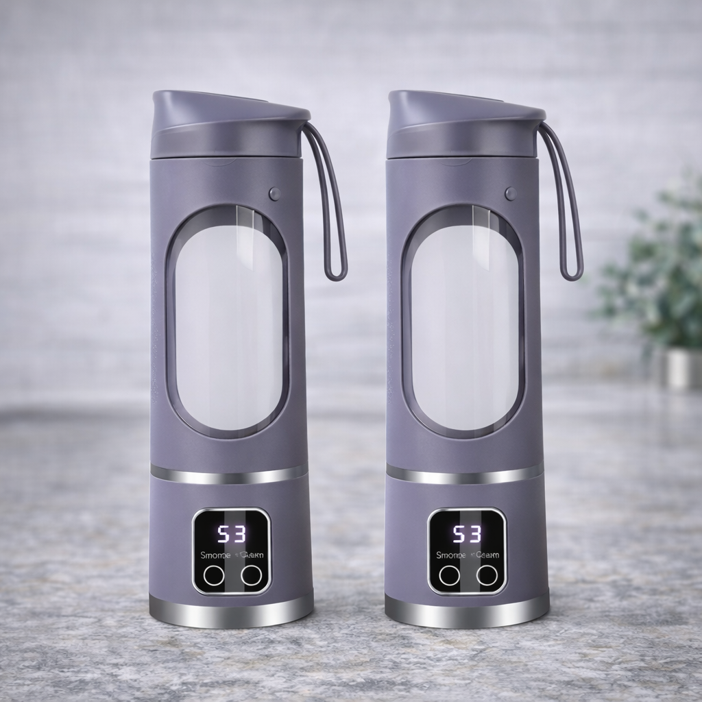 Smart Portable Blender with LED Display — Multi-Mode, Rechargeable & Leak-Proof | Perfect for Smoothies, Shakes, Baby Food & Travel