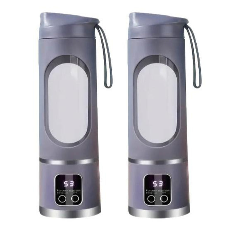 Elevate Your Blending Experience: 2-Pack Digital Multi-Mode Juicer Blender with Smart LED Display – Perfect for Smoothies, Shakes, Baby Food & More | Portable & Leak-Proof Design for Home & Travel | Unmissable Black Friday & Christmas Deals!