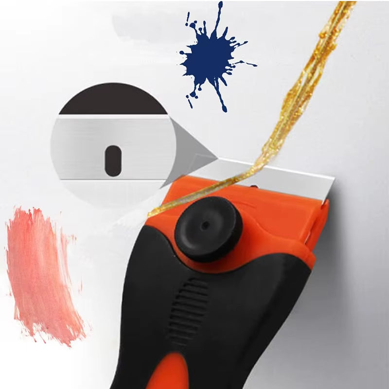 Effortlessly Remove Stickers and Glue with the NeoWrap Car Glass Scraper - Razor Blade Tool for Windows and Ceramic Hobs